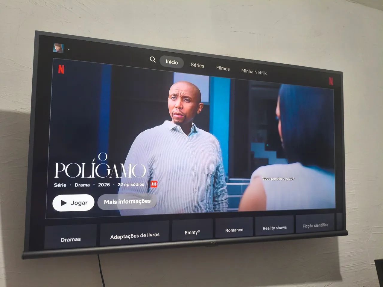 TV TCL 50P8M