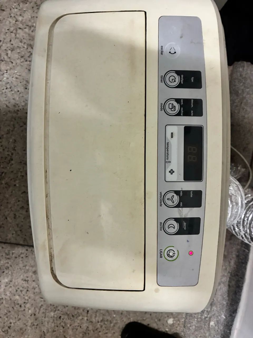 Ar condicionado portátil midea com controle - Foto 3