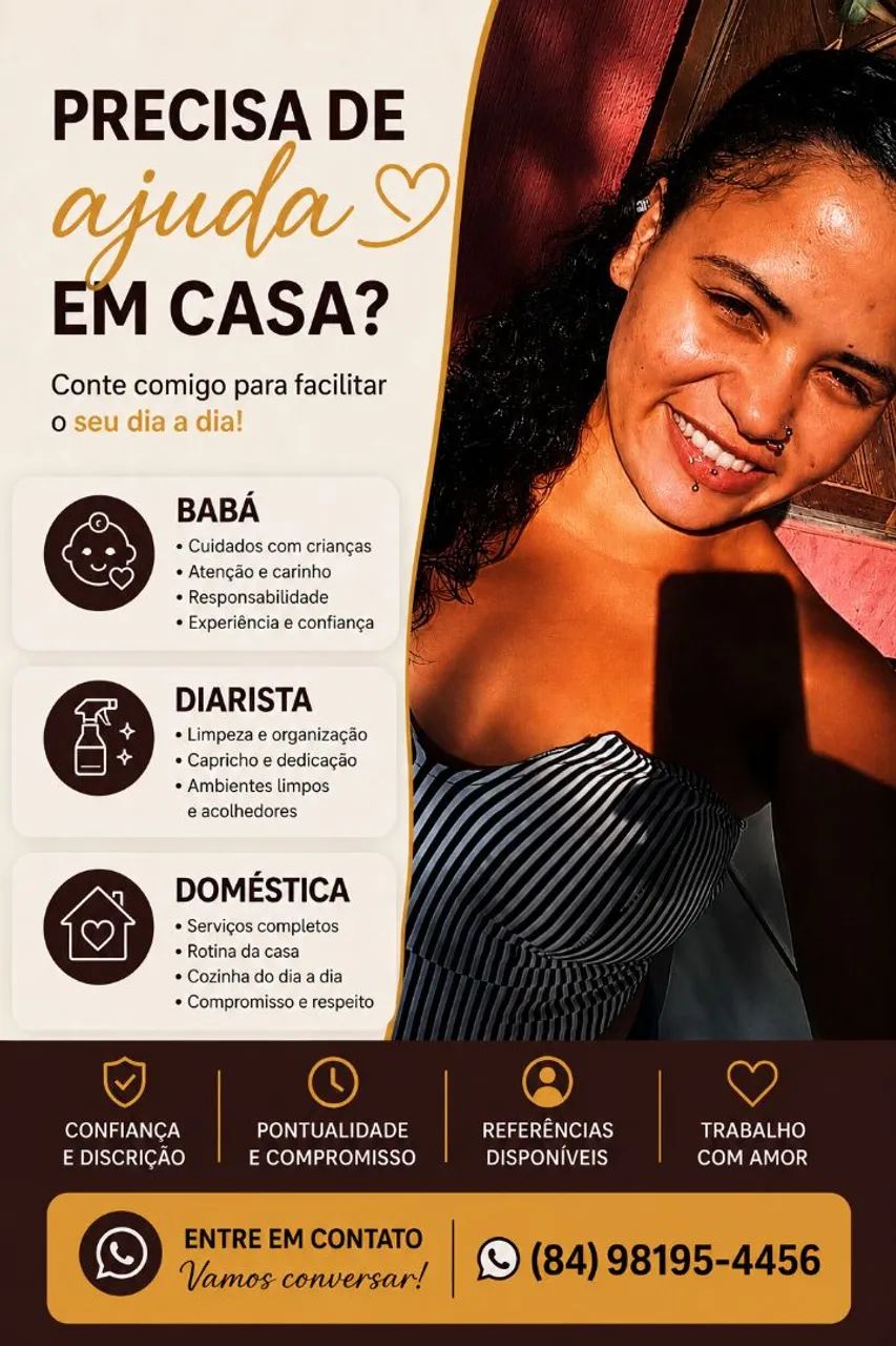 Ofereço meus serviços 