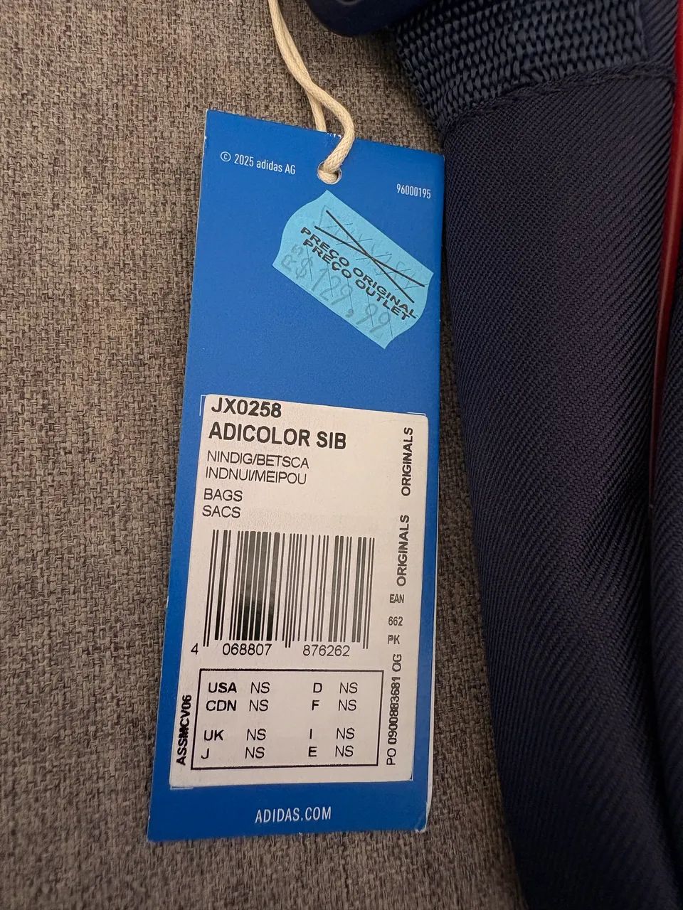 Bolsa pochete Adidas Originals - Foto 2