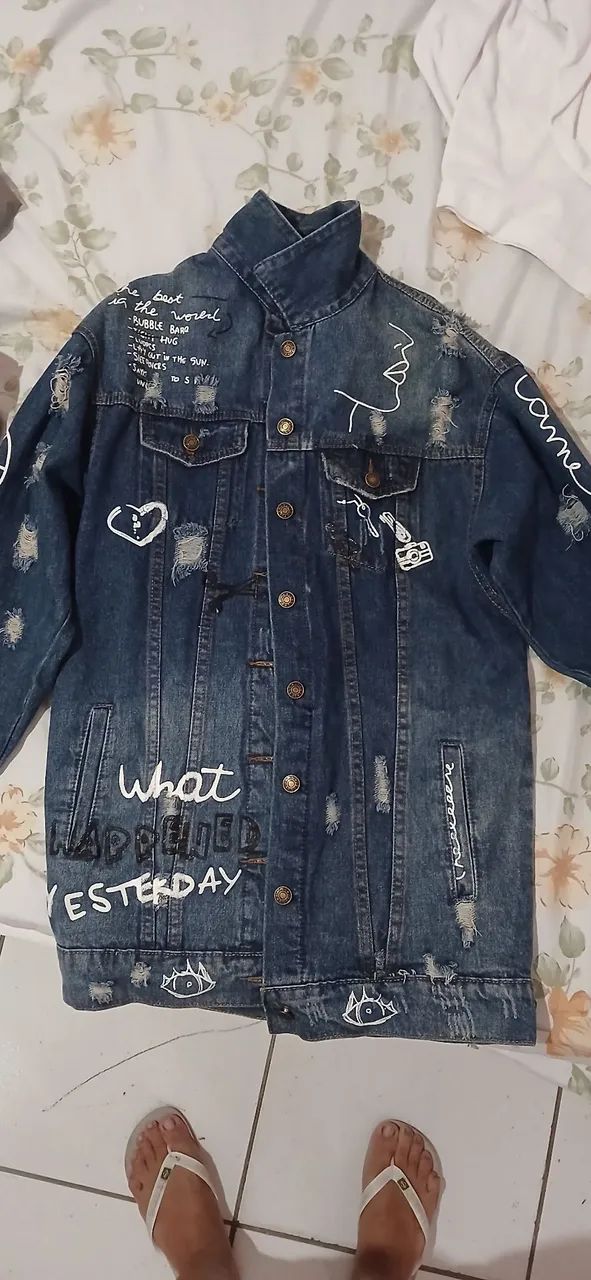 Jaqueta jeans 
