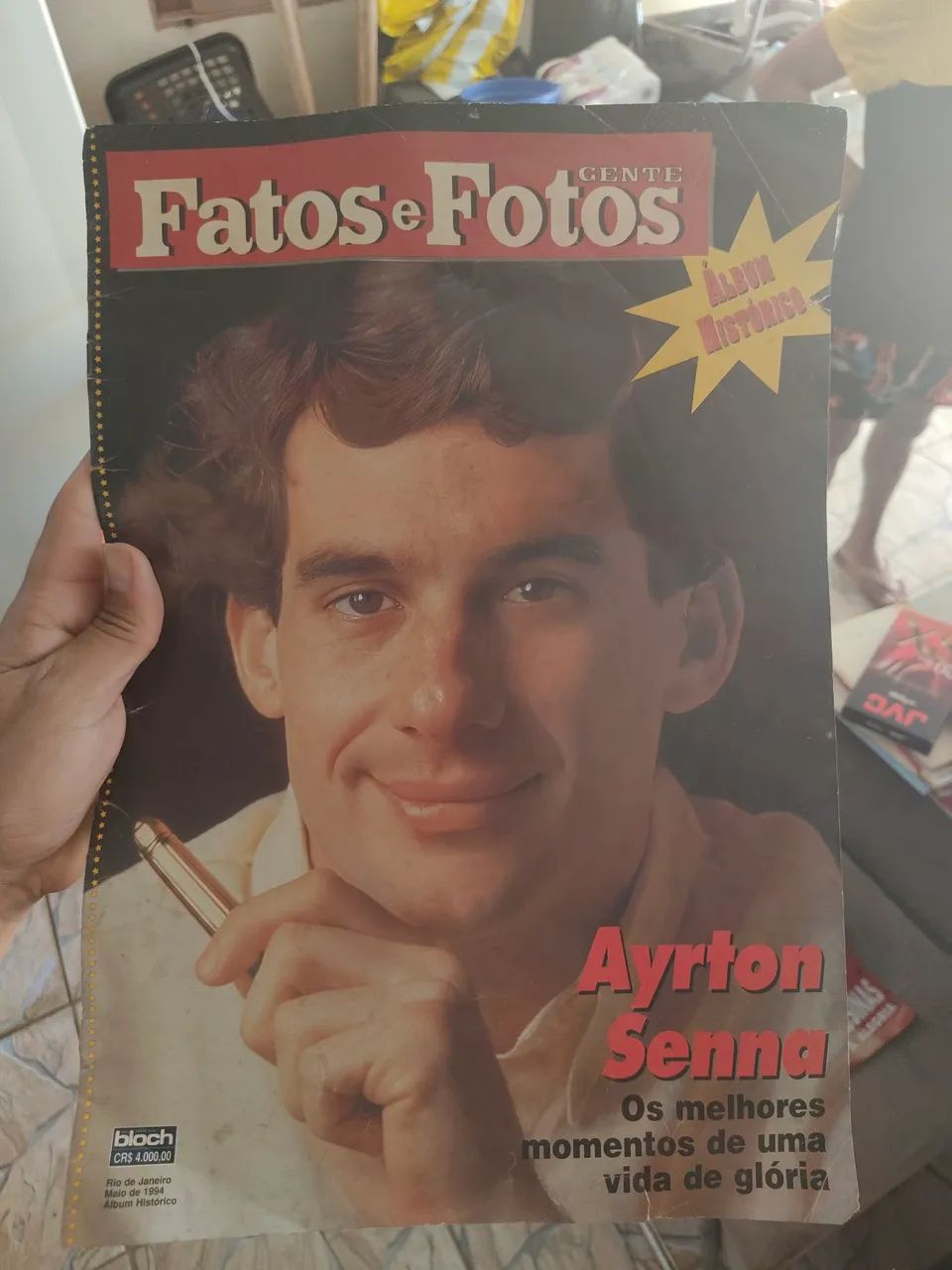 Lote com raridades Mamonas + Ayrton Senna