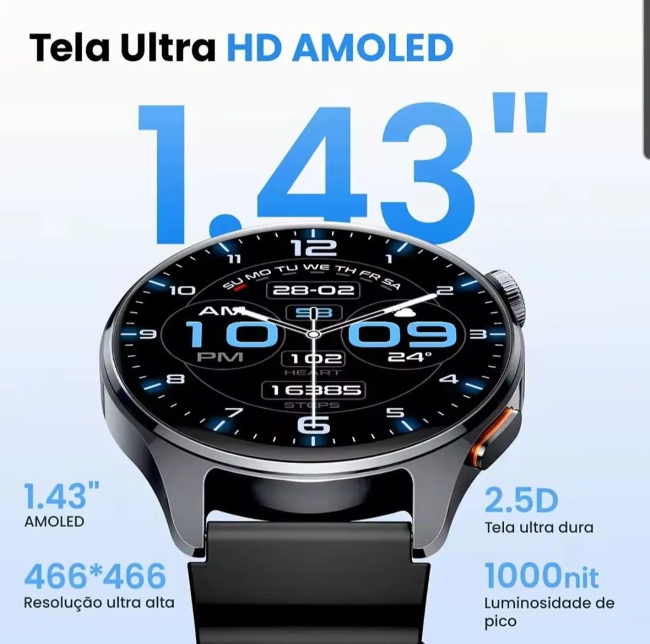Smartwatch Haylou Watch 4S  - Foto 3