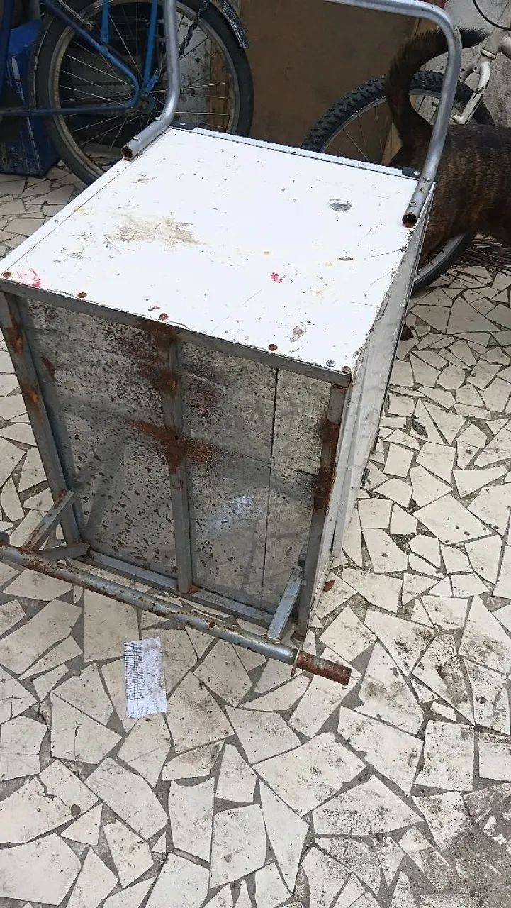 Carrinho para serviço leia anuncio 
