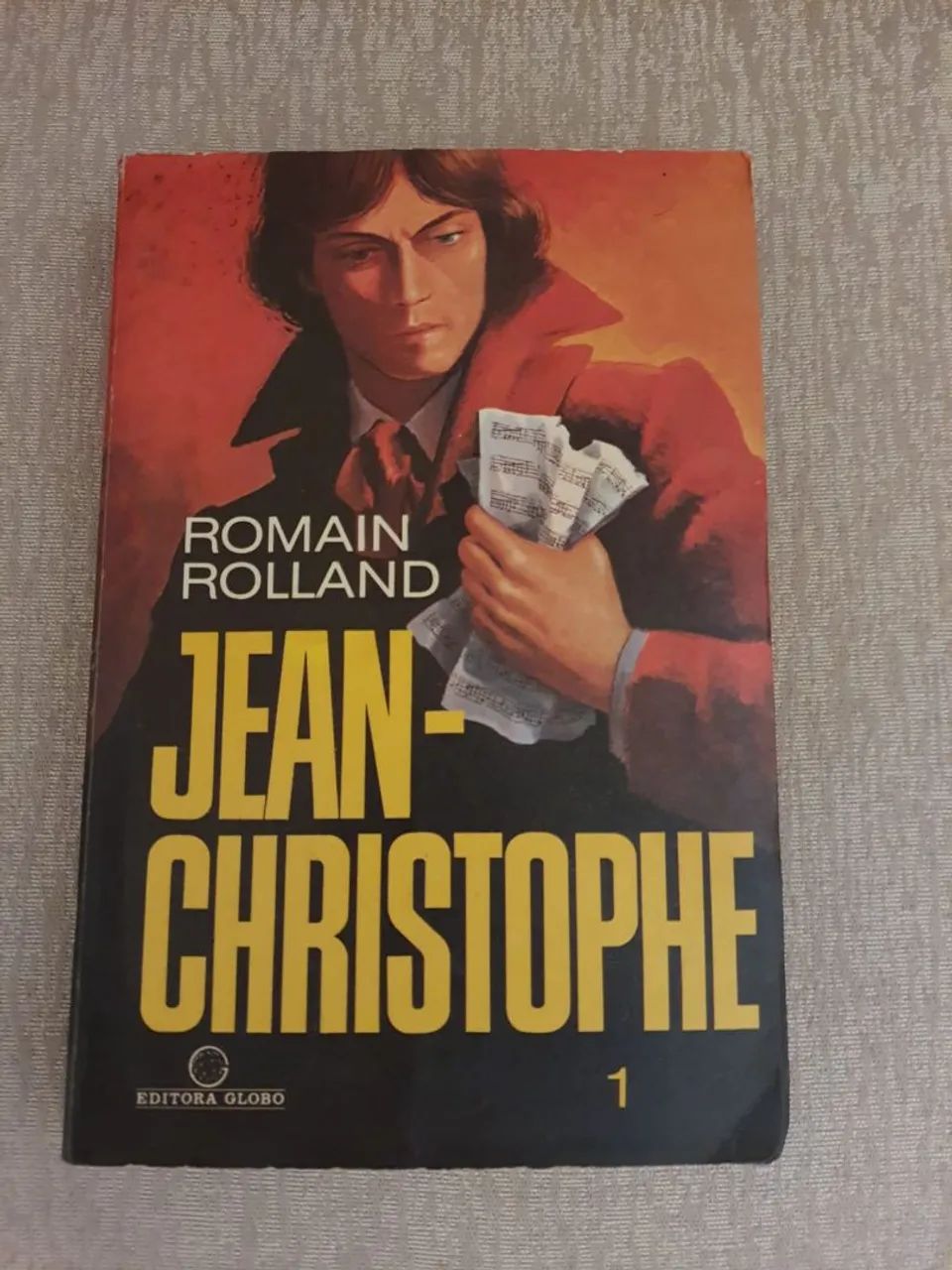 Livro Jean-Christophe de Romain Rolland Volume 1. 5 ed. Editora