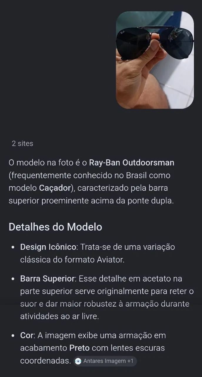 Óculos Rayban Aviador Original  - Foto 5