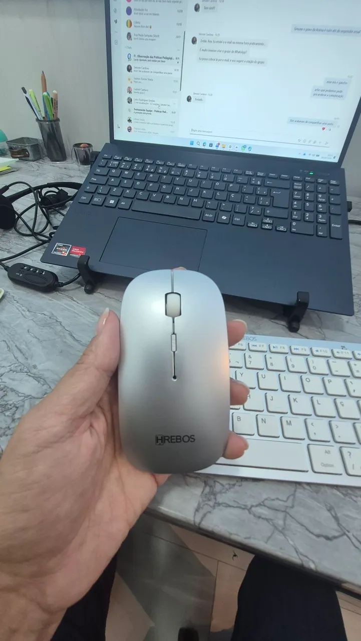 Teclado sem fio novo - Foto 3