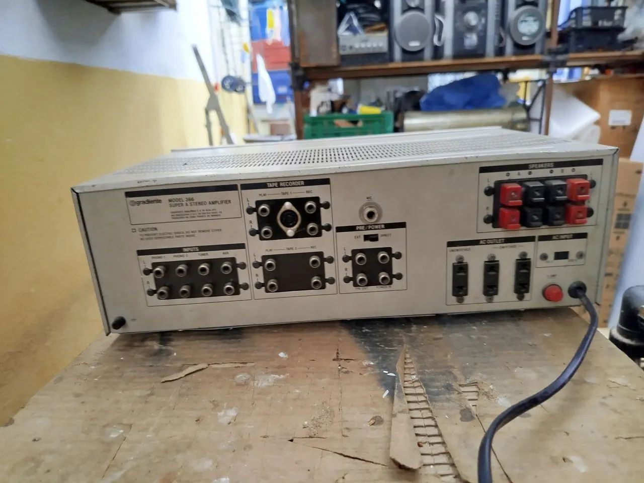 AMPLIFICADOR GRADIENTE MODEL 366 - Foto 3