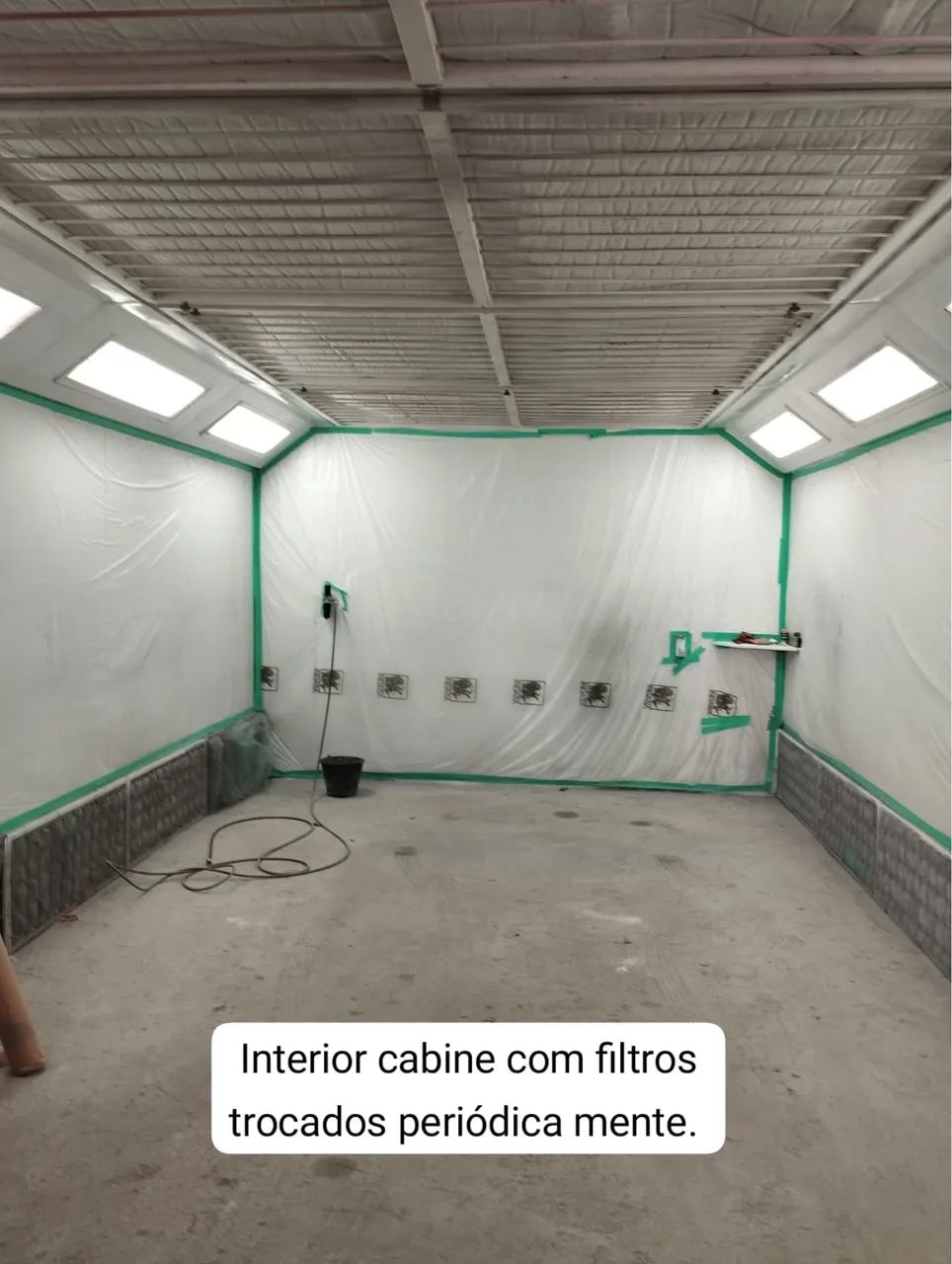 Cabine de pintura profissional . - Foto 2