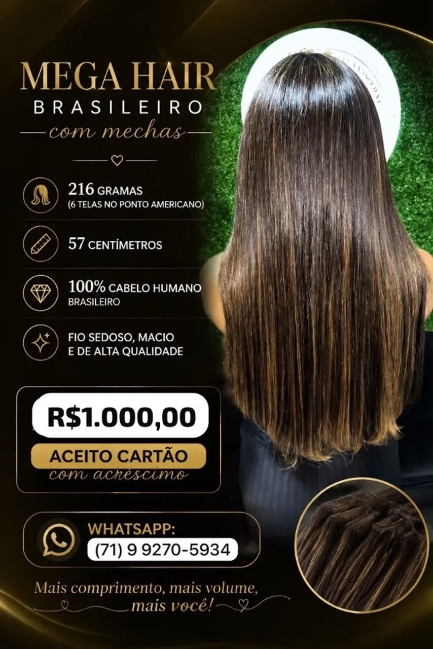MEGA HAIR BRASILEIRO