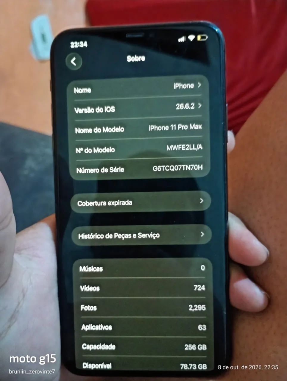 Vende se iPhone 11 Pro Max 256gb - Foto 2