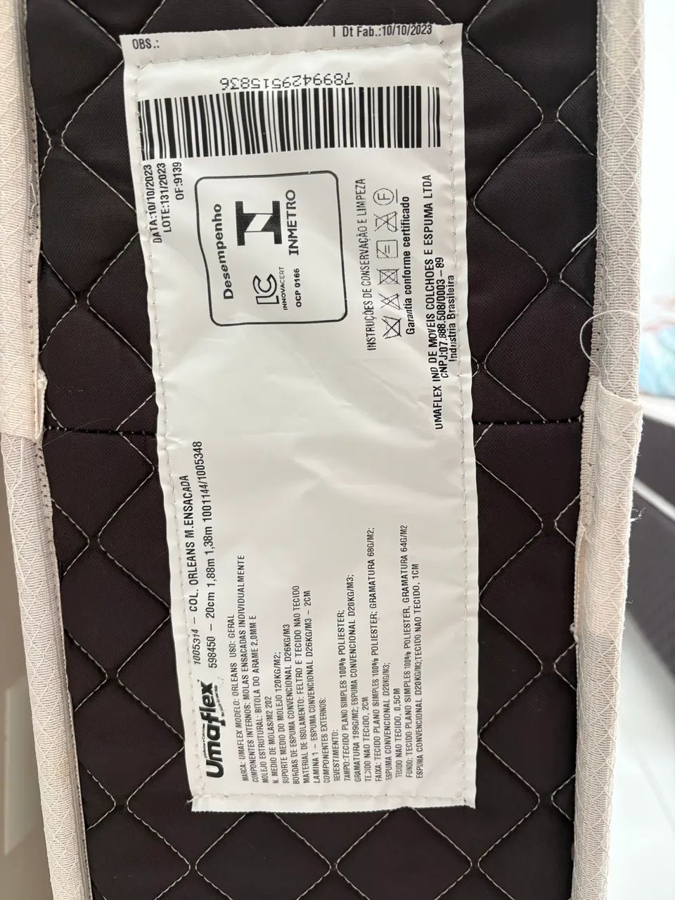 Cama box umaflex molas ensacadas NOVA - Foto 3