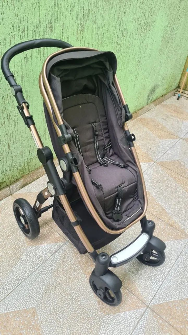 Carrinho de Bebê com bebê conforto  - Foto 3