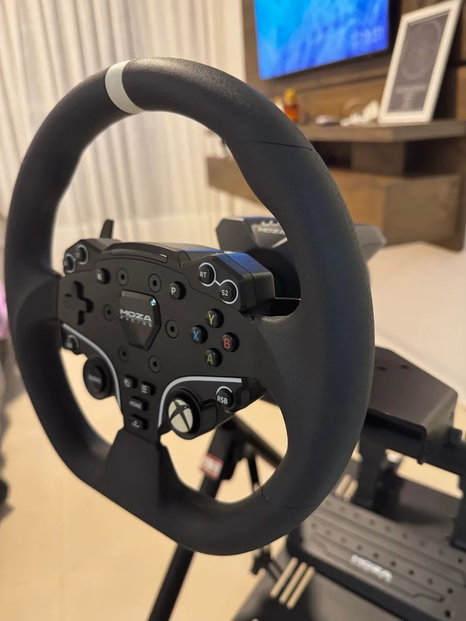 Moza R3 Bundle + Suporte SXT V2 + Câmbio Logitech - Foto 2