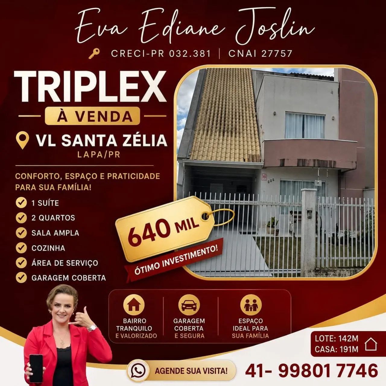Triplex a venda 