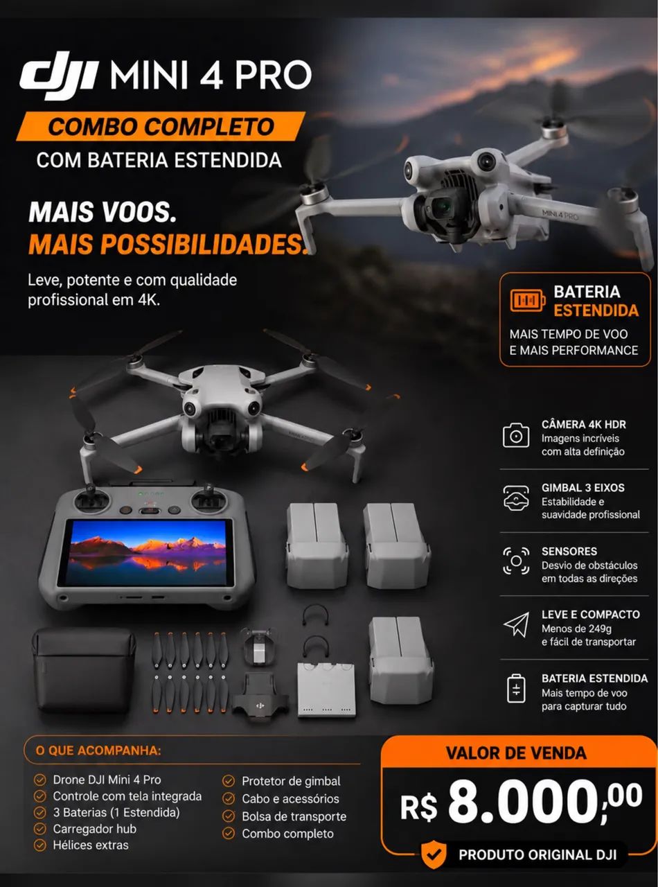 Drone DJI Mini 4 pro