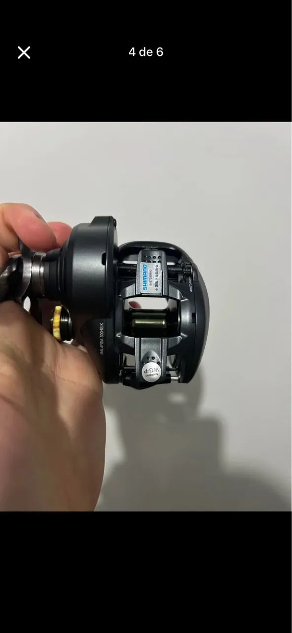 Carretilha Shimano Curado 300 HG (direita) nova - Foto 5