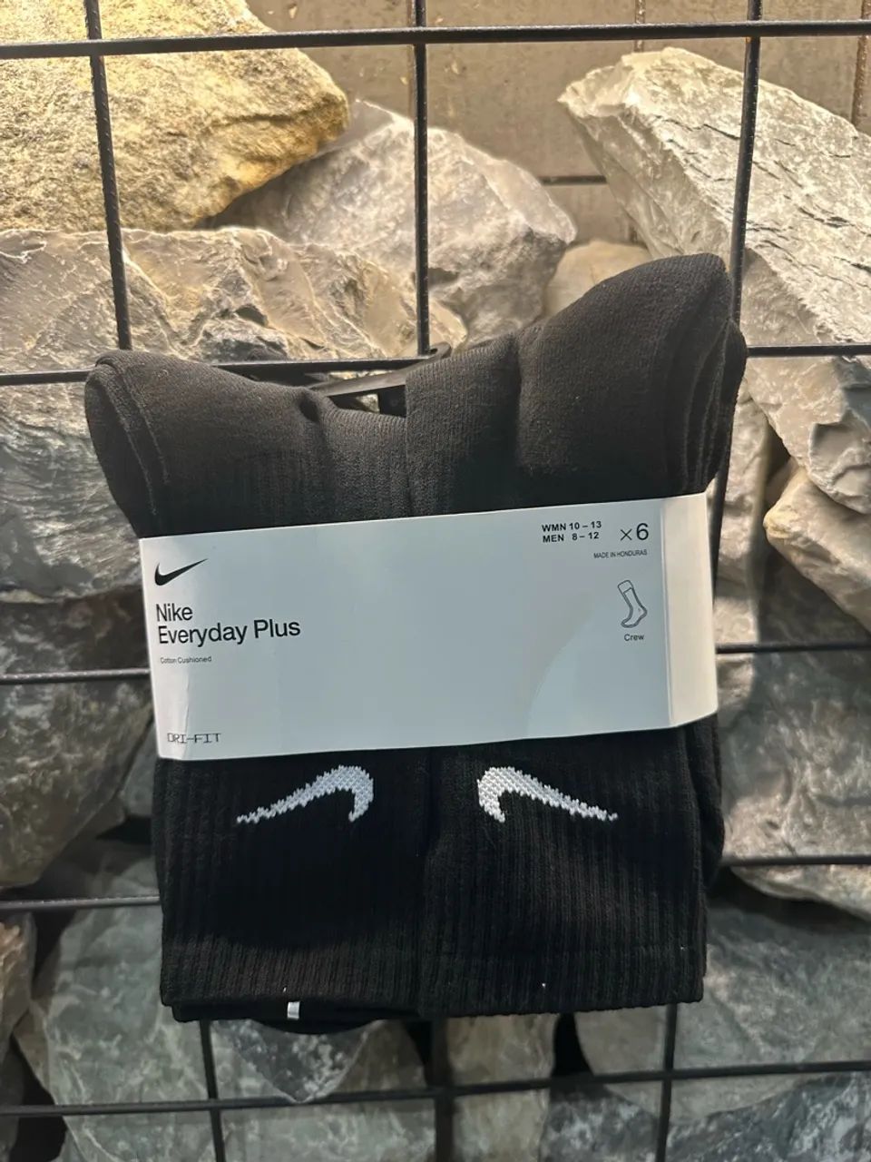 Kit 6 pares meia Nike 