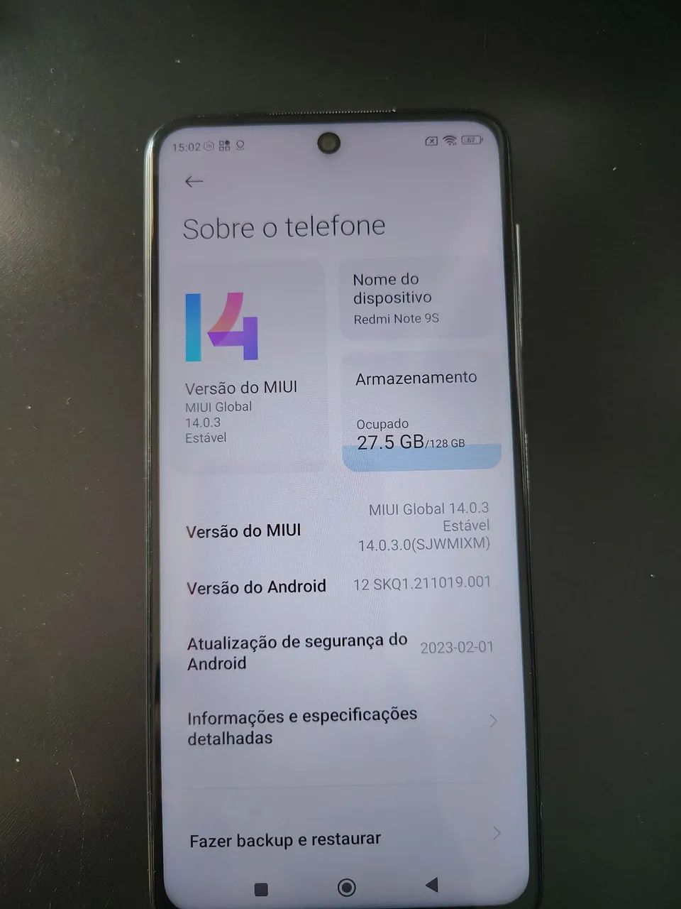 Celular Xiaomi Redmi Note 9 - Foto 2