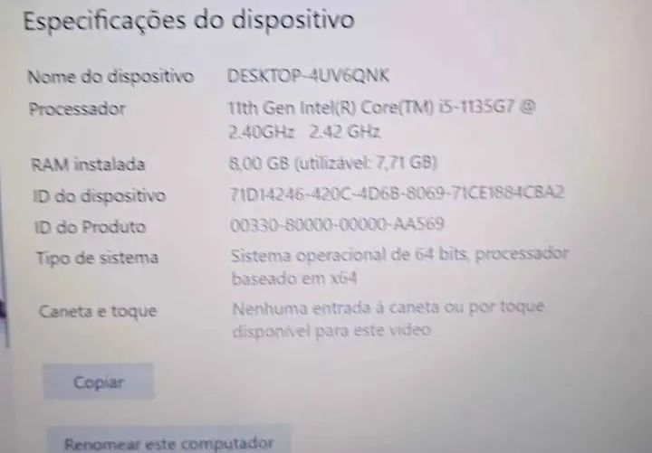 notebook ThinkPad i5 E14 gen2 g11 - Foto 4