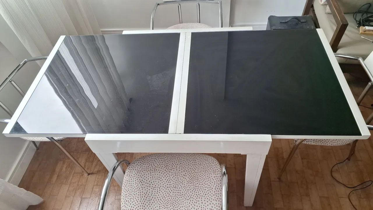 Conjunto mesa retráctil com 4 cadeiras - Foto 4