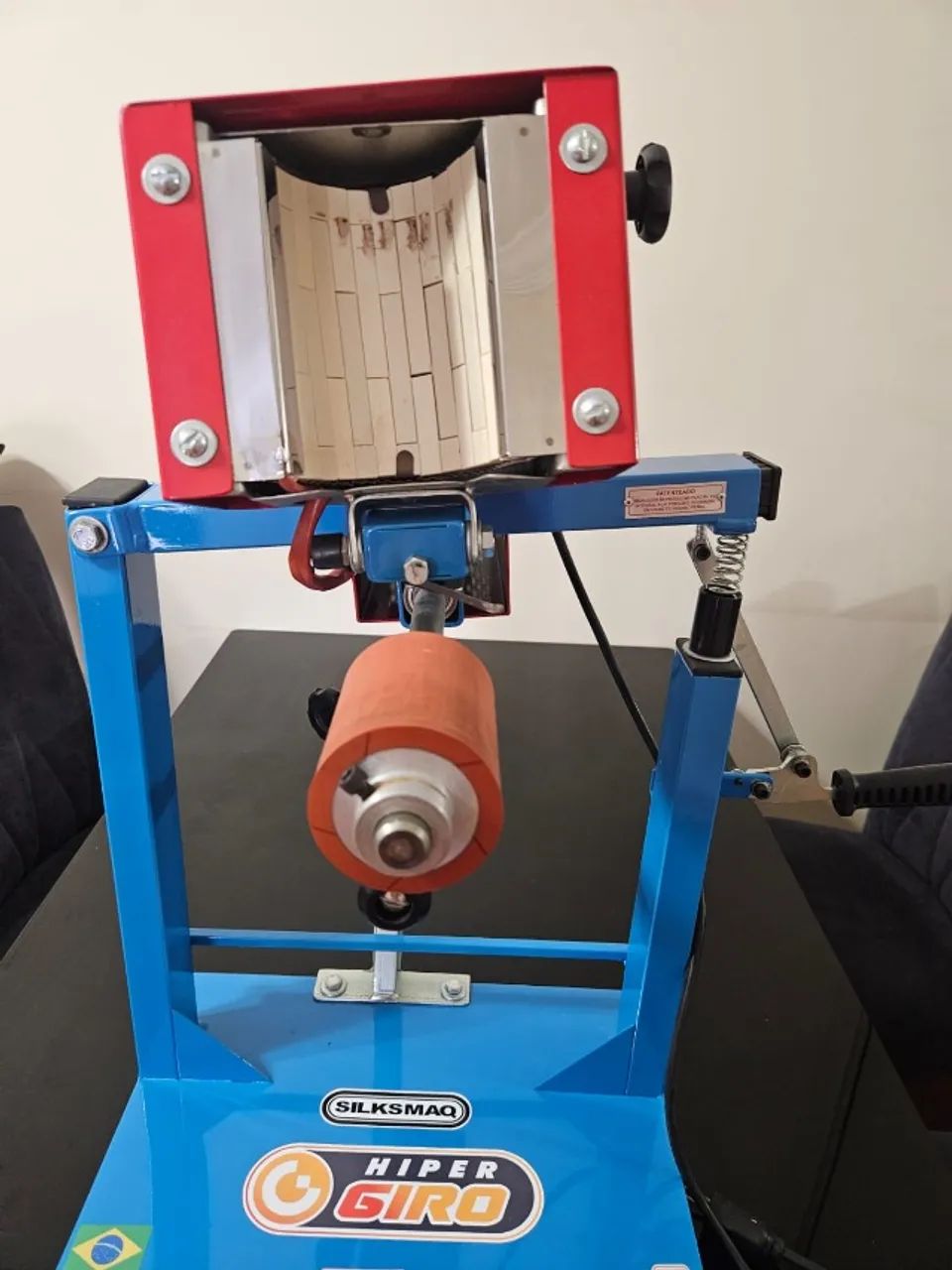 Prensa Térmica Silksmaq Hiper Transfer Giro 360  - Foto 5