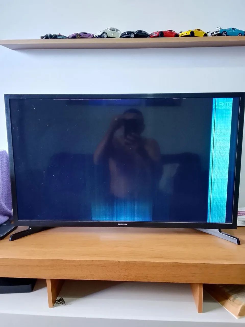 Tv Samsung com imagem ruim  - Foto 4