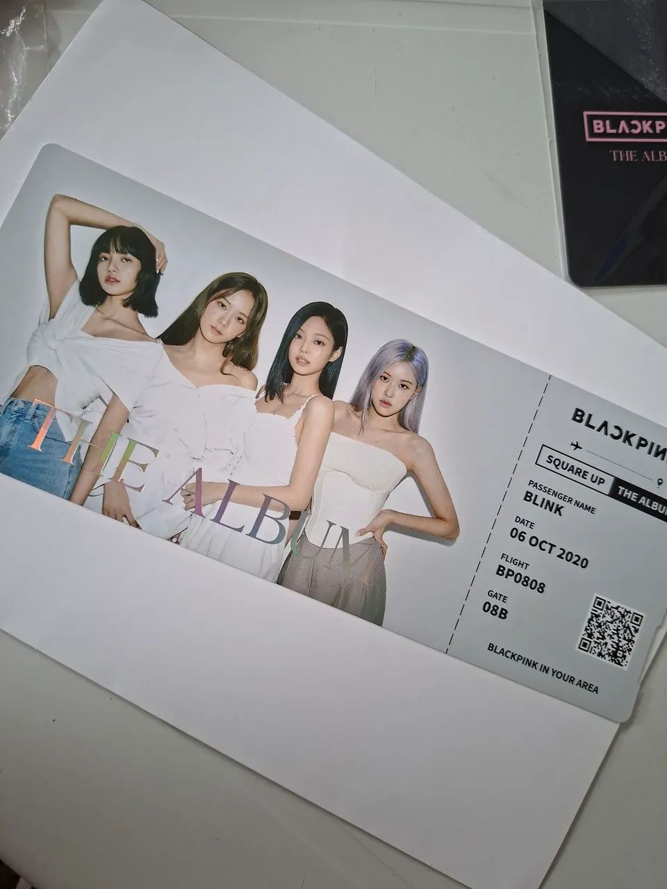 POSTCARD OFICIAL BLACKPINK kpop