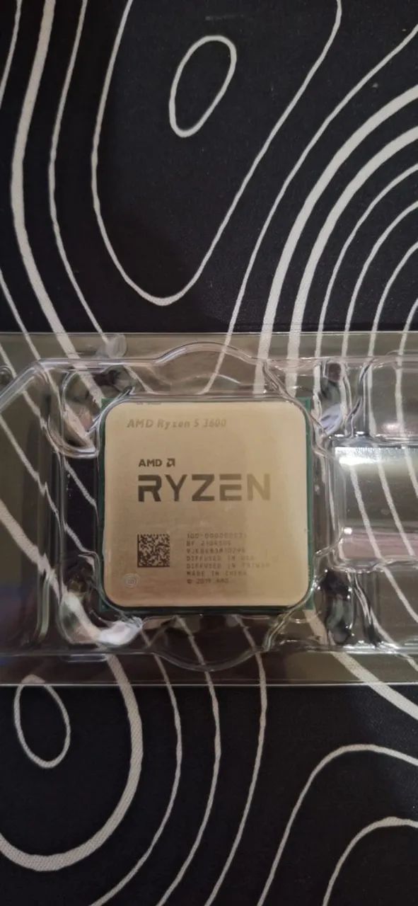 Processador AMD Ryzen 5 3600 - Usado, funcionando perfeitamente - Foto 4