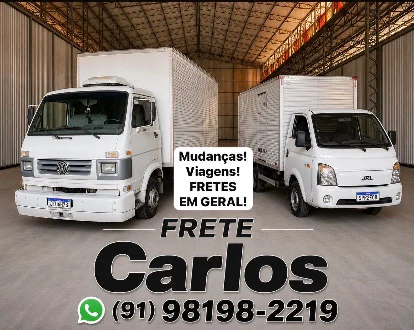 FRETE MUDANÇA BELÉM ANANINDEUA Bau serviços Van spin 7L