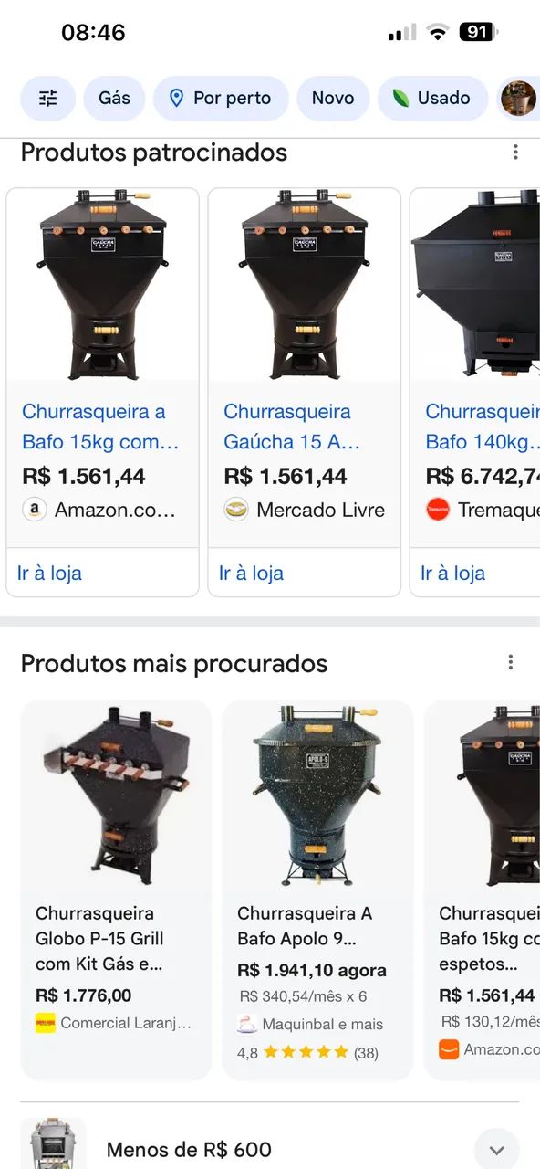 Churrasqueira a Bafo 15kg - Foto 3