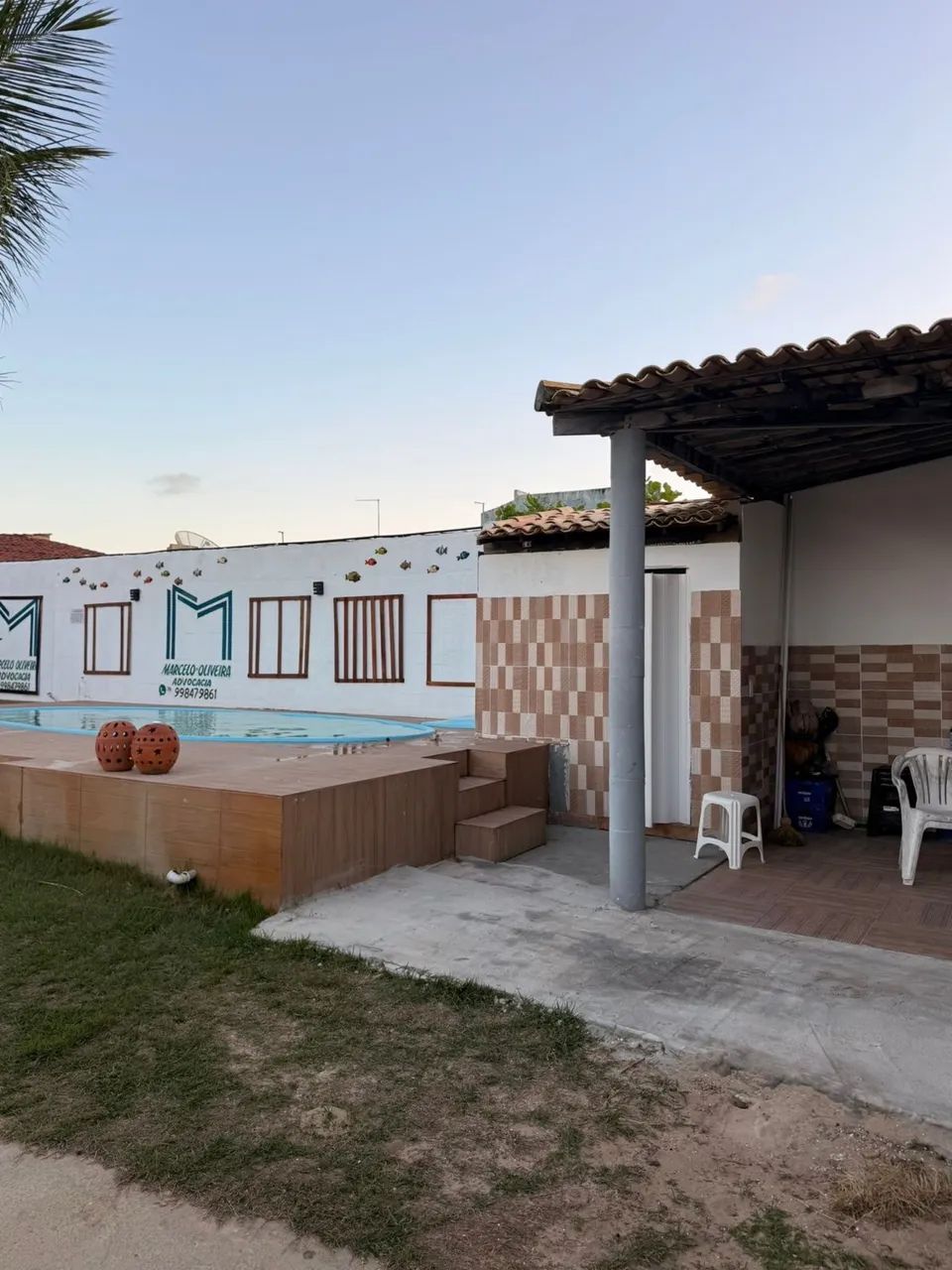 Aceitamos troca. Casa na praia do abais mobiliada e com placa solar  - Foto 5