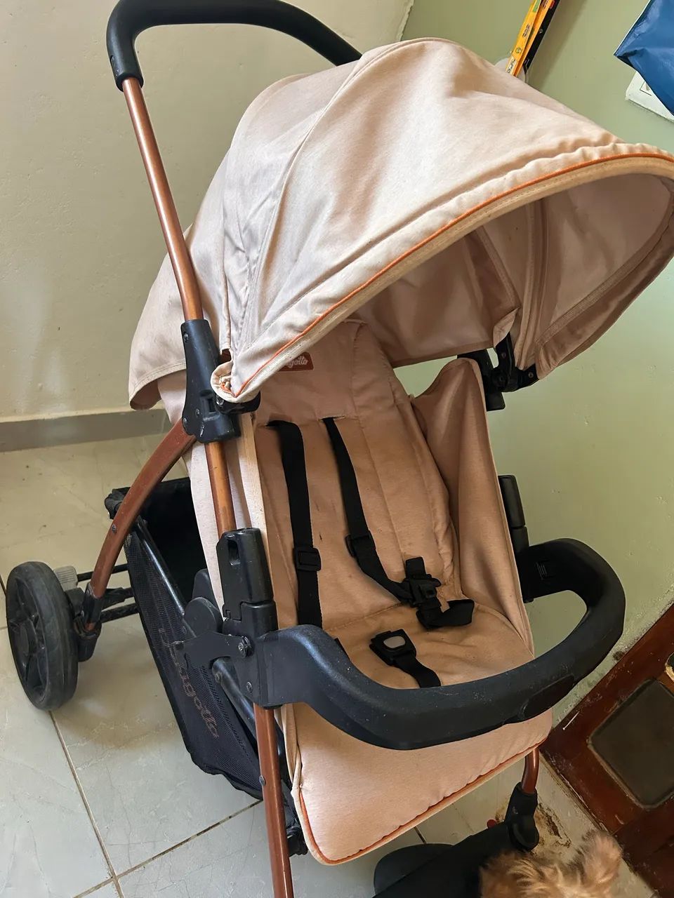 Bebê conforto e carrinho burigotto - Foto 3