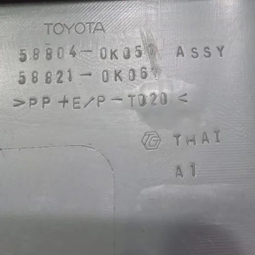 Moldura Console Central Porta Copo Toyota Hilux 2005 2015 - Peças