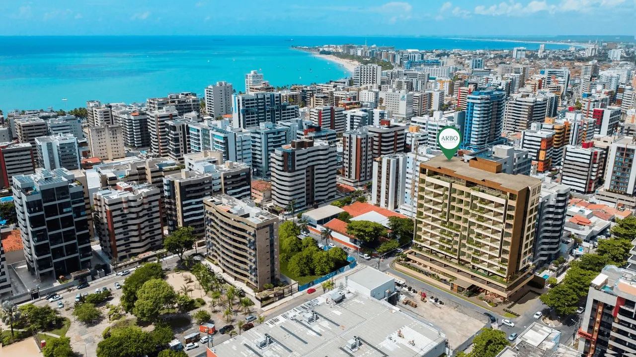 EDIFICÍO ARBO RESIDENCE - luxo 3 suítes à venda na Ponta Verde Maceió -AL