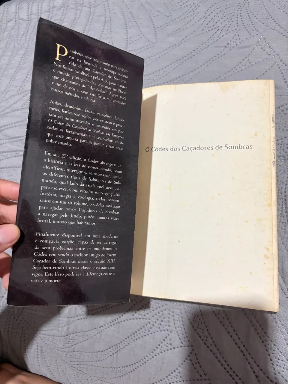 LIVRO - Códex dos Caçadores de Sombras - Foto 4