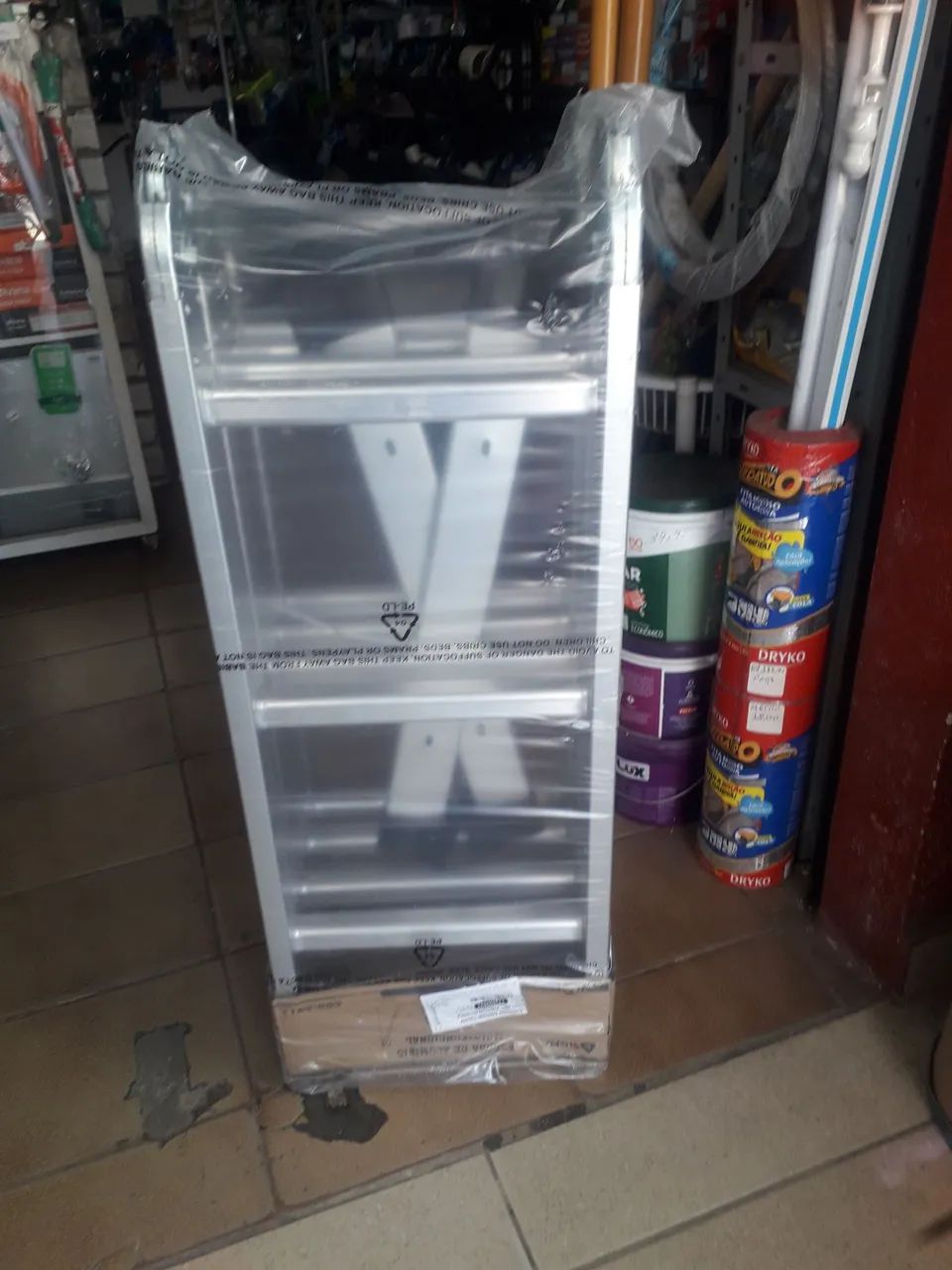 escada multifuncional 4 x 3 12 degraus