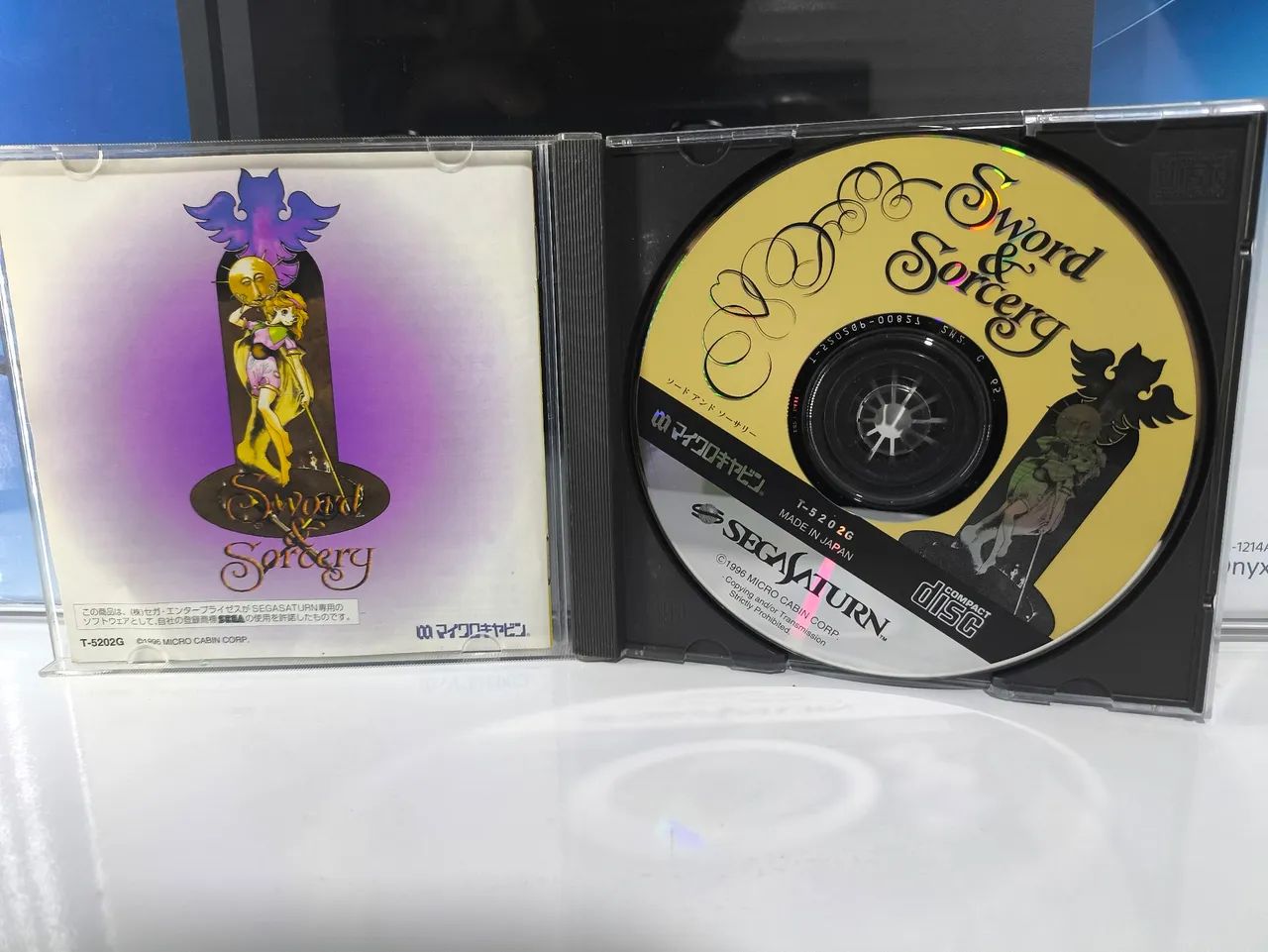 Jogo - Sword & Sorcery - Sega Saturn JP - Jogos de Vídeo Game