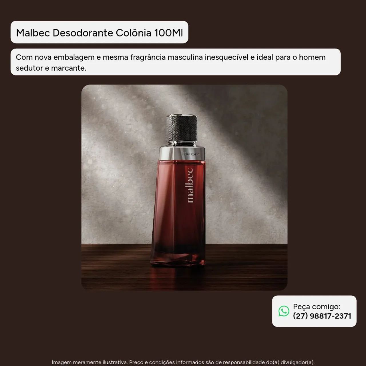 Malbac Desodorante Colônia 100Ml