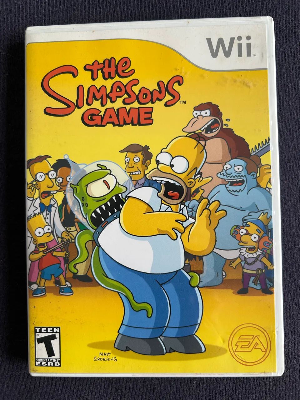 THE SIMPSONS GAME NINTENDO WII
