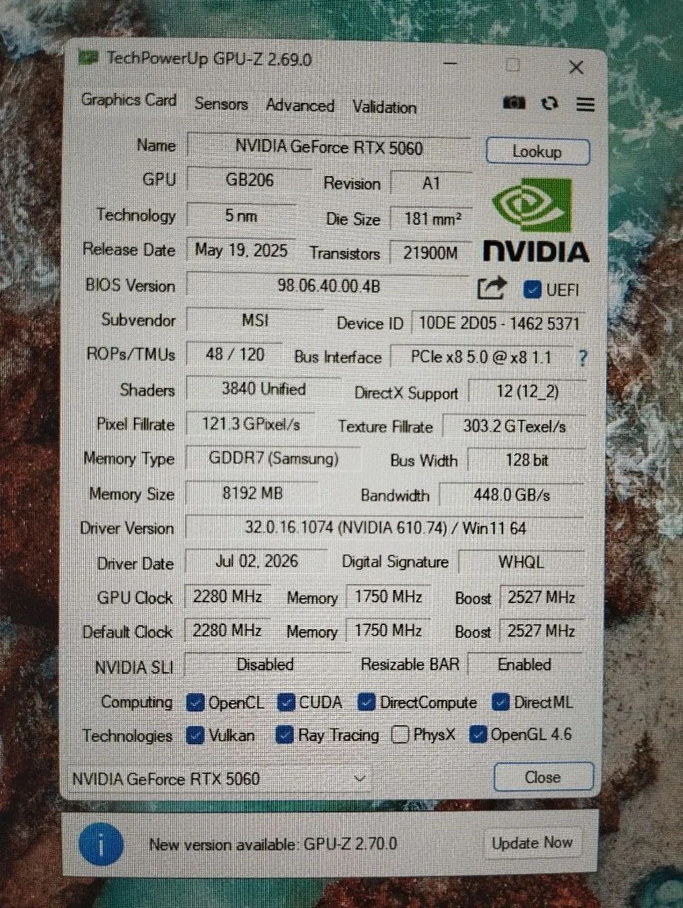 PLACA DE VIDEO RTX 5060 NOVA - Foto 5