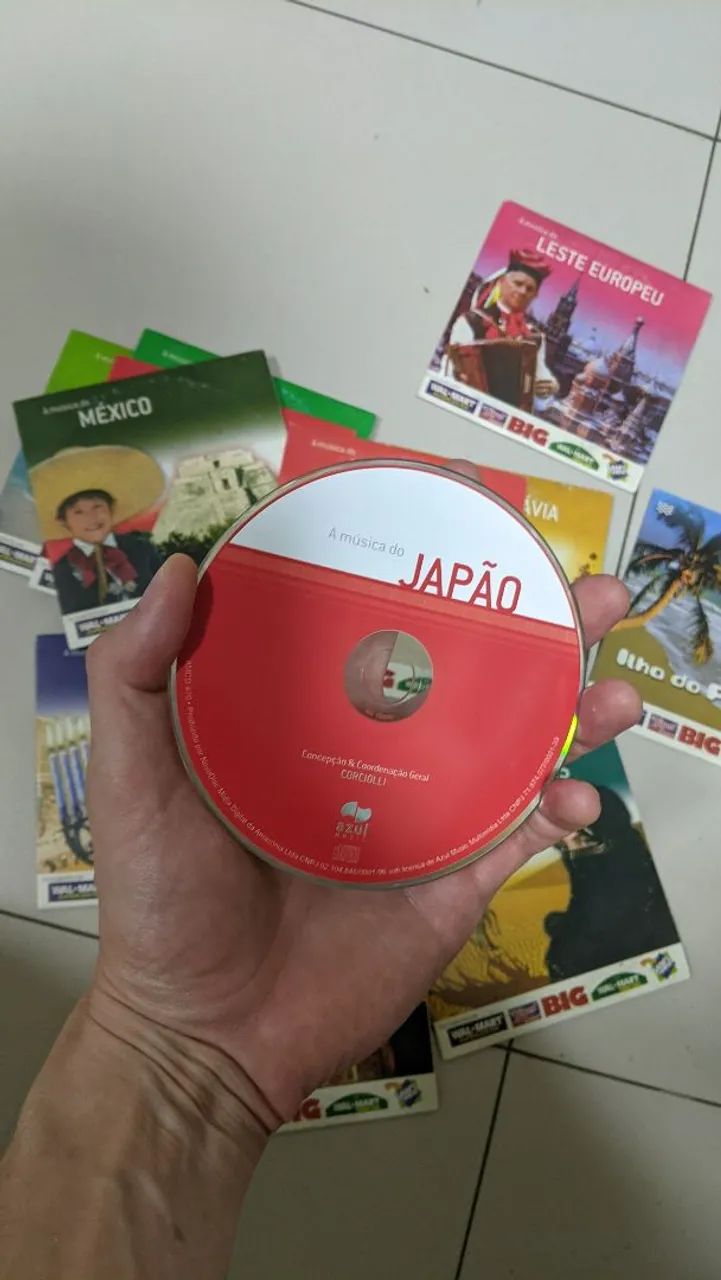 Coleção de CD músicas de outras culturas - Foto 3