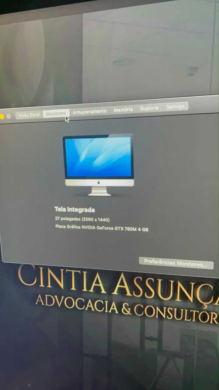 iMac 27 polegadas 2TB Disco SATA - Foto 4