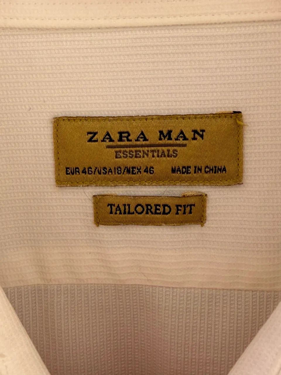 Camisa social zara branca  - Foto 3