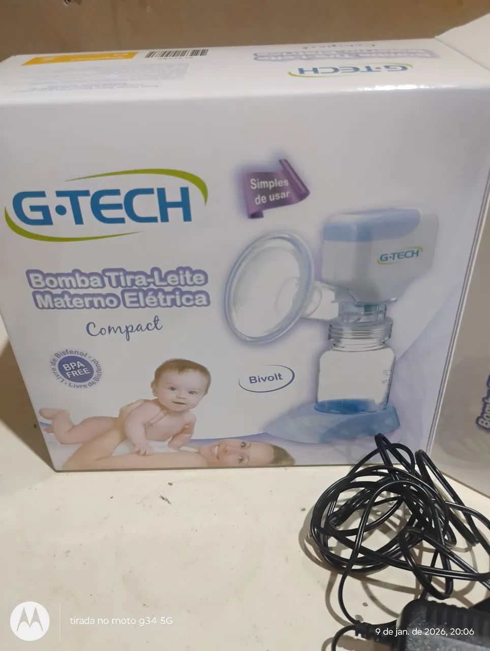 Bomba de tirar leite G-TECH - Foto 3