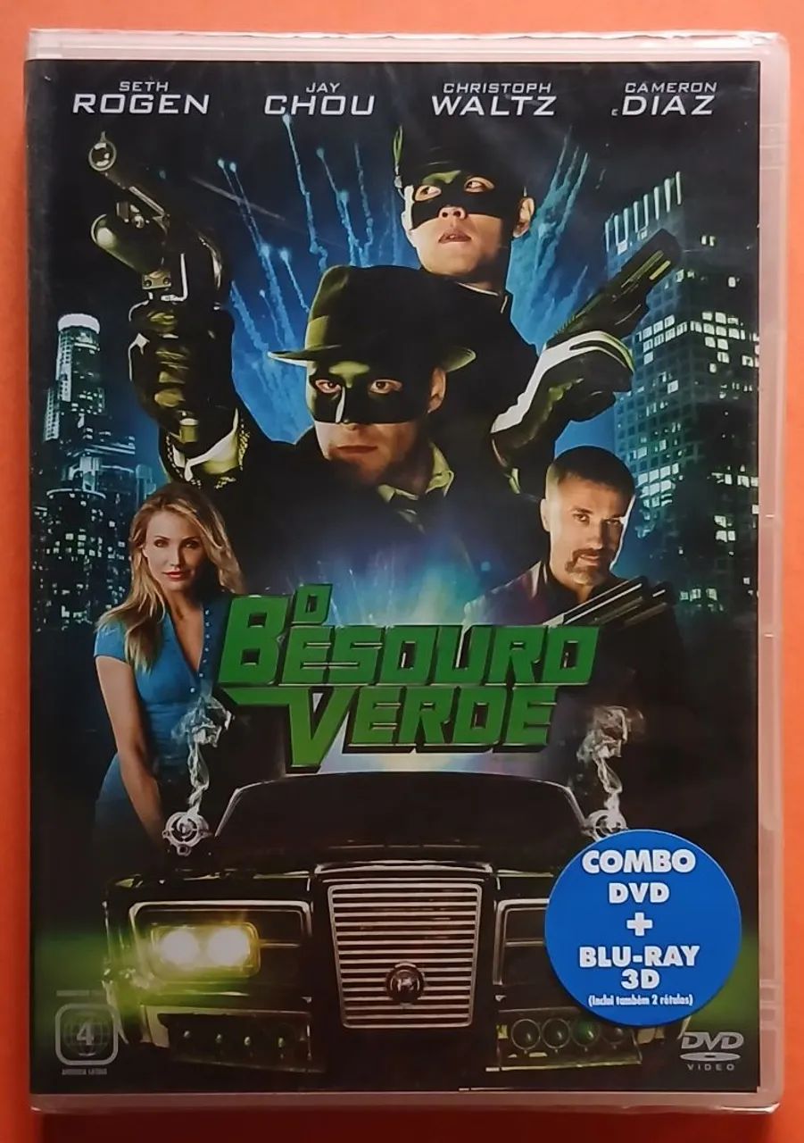 Dvd (Lacrado) O Besouro Verde - Combo Dvd + Blu Ray 3d