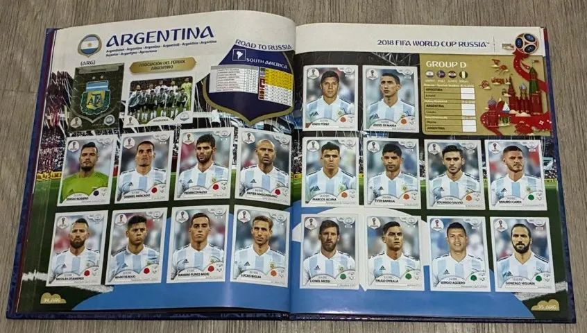 Álbum Copa 2018 Panini Capa Dura (Completo) - Foto 4