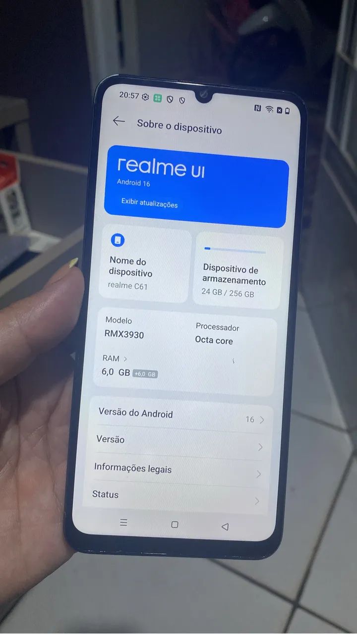 CELULAR REALME C61 - 256GB - Foto 3