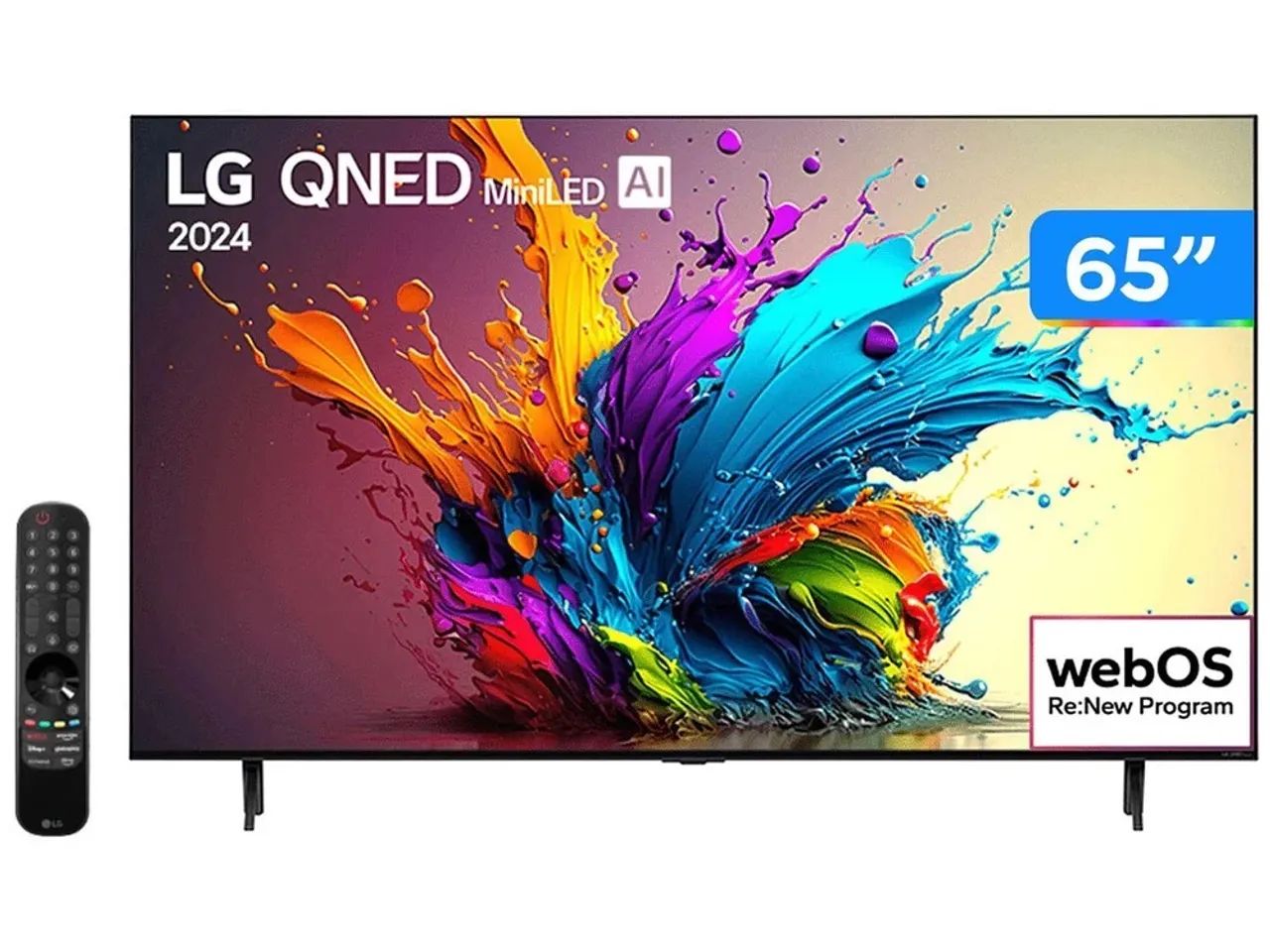 Televisão 65 polegadas,com tela quebrada 