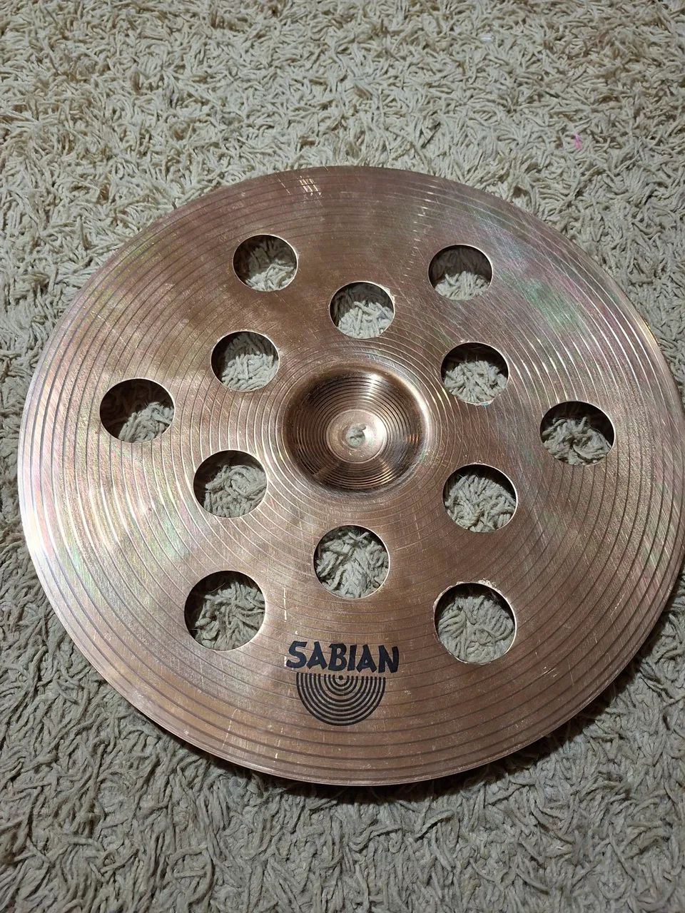 Prato Sabian O-zone crash B8 Pro 16 polegadas  - Foto 3